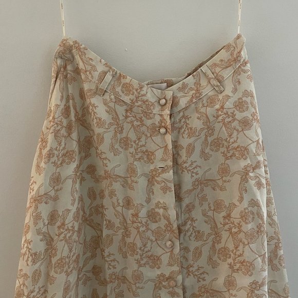 Sanica Flowy A-line Skirt - Picture 1 of 6